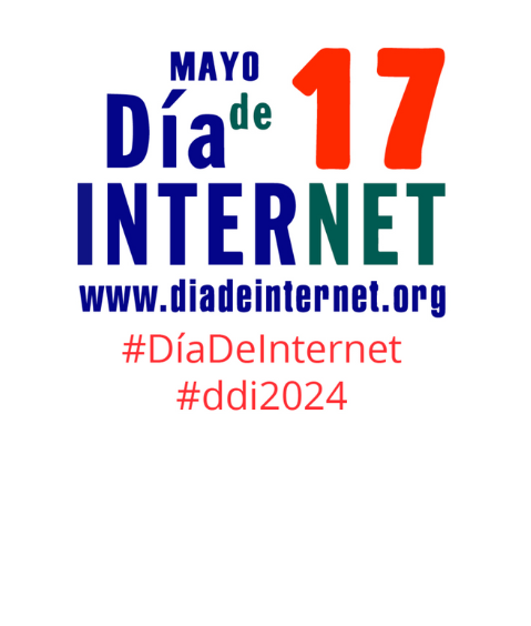 Texto: 17 de mayo día de Internet web:www.diadeinternet.org