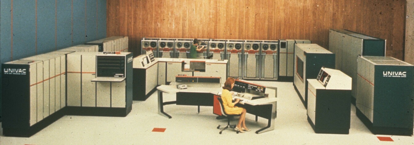 Configuración de un UNIVAC 1106