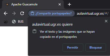 Pregunta de chrome para usar el portapapeles (Copiar y Pegar)