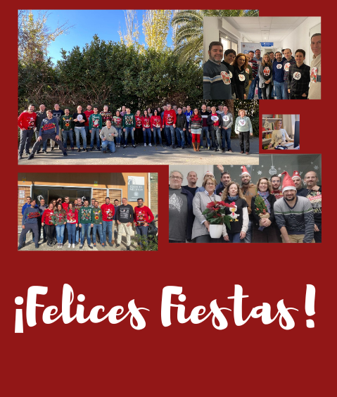 Felices Fiestas 2023 Fotografías de empleados del CSIRC con jerseys navideños