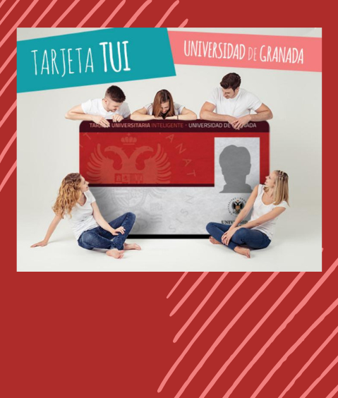 Fin de la campaña especial de emisión de la TUI Imagen de una tarjeta TUI gigante rodeada de jóvenes